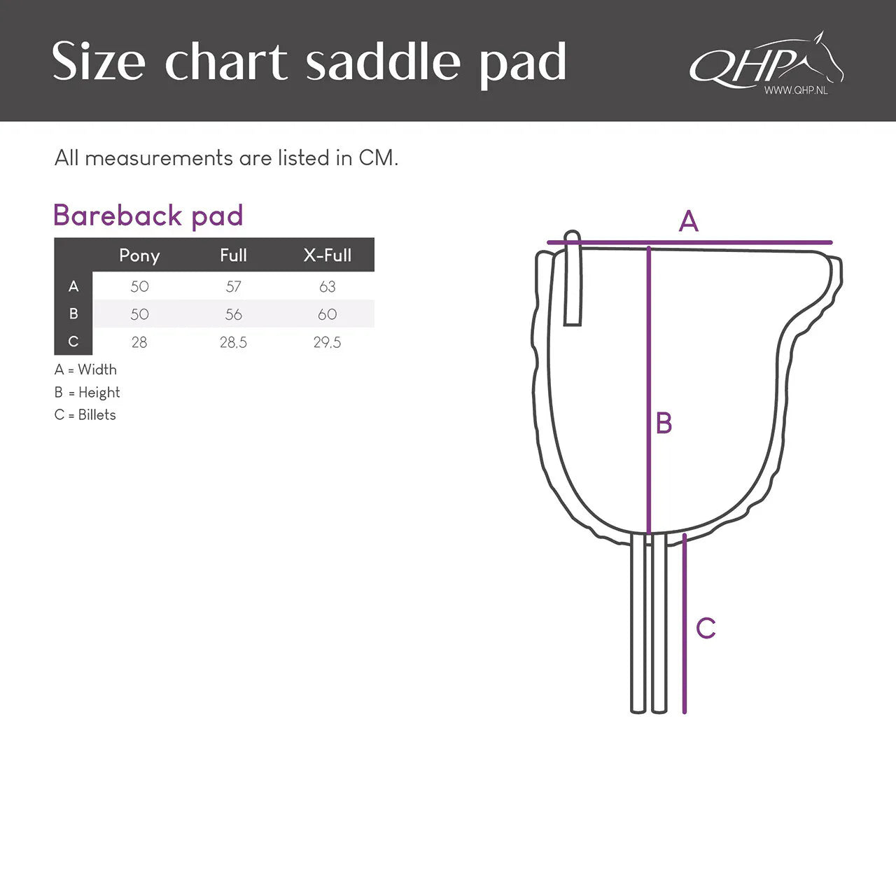 pelo mantilla pelo Ontario QHP para equitación - vista 12