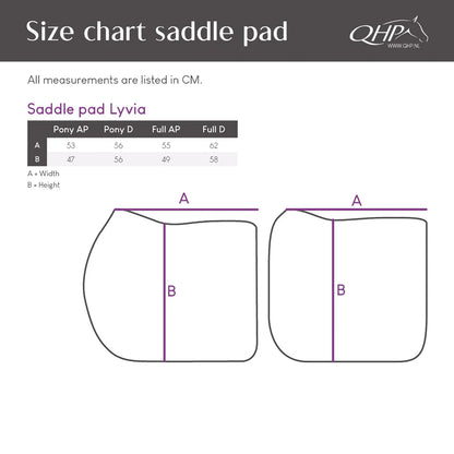 Mantillas Lyvia QHP para equitación - vista 6