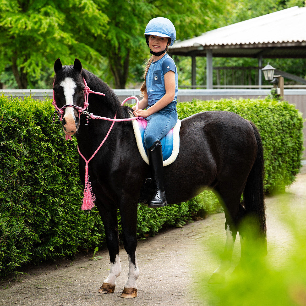 pelo mantilla pelo Rosalynn QHP para equitación - vista 14