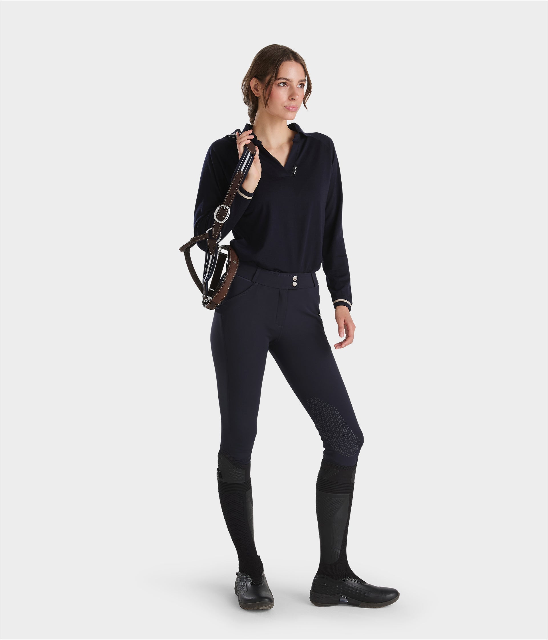 Pantalones Pantalón X-Prime women's knee grip riding breeches Horse Pilot para equitación - vista 10