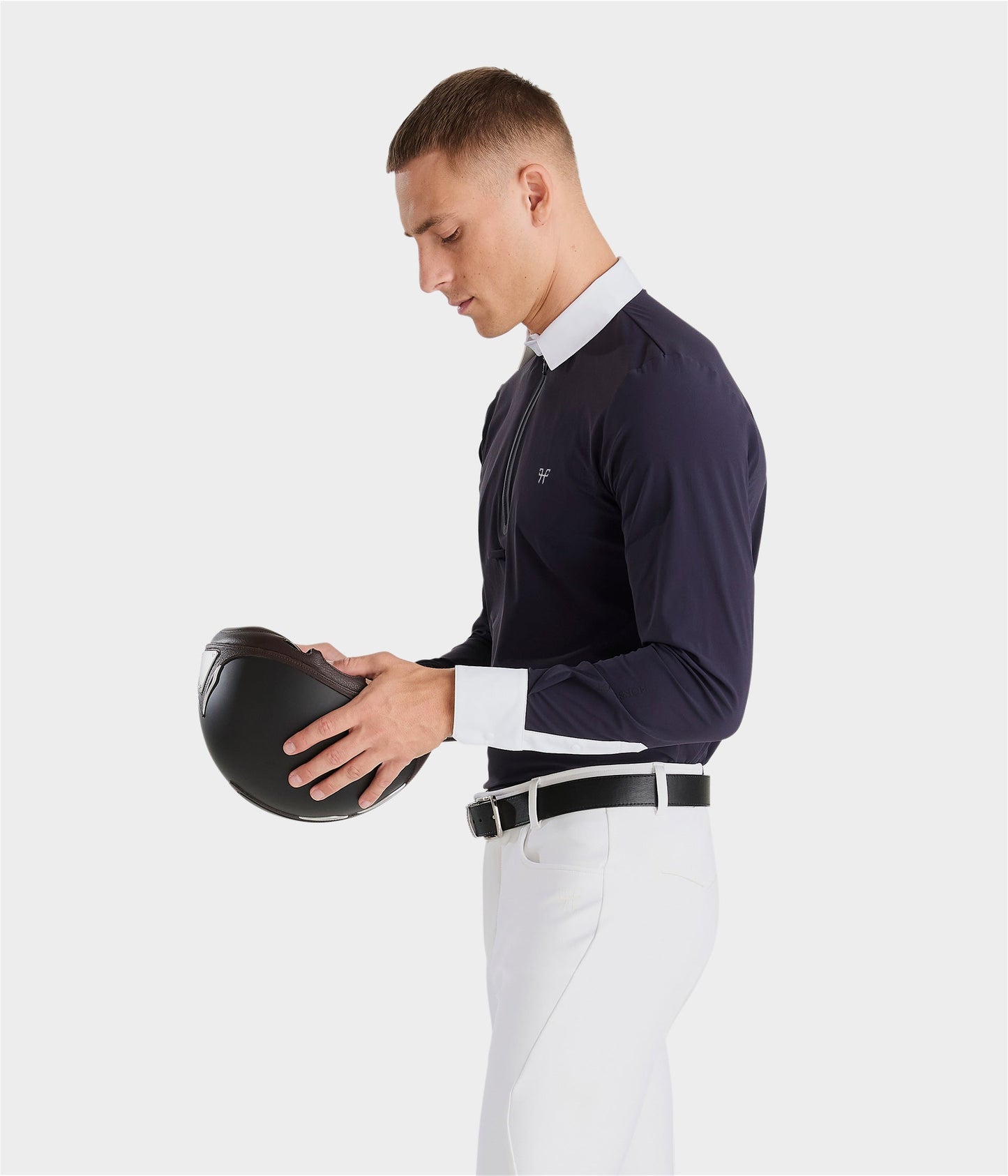 Camisas técnicas Aeris Men's manga larga Competition Riding Shirt Horse Pilot para equitación - vista 11