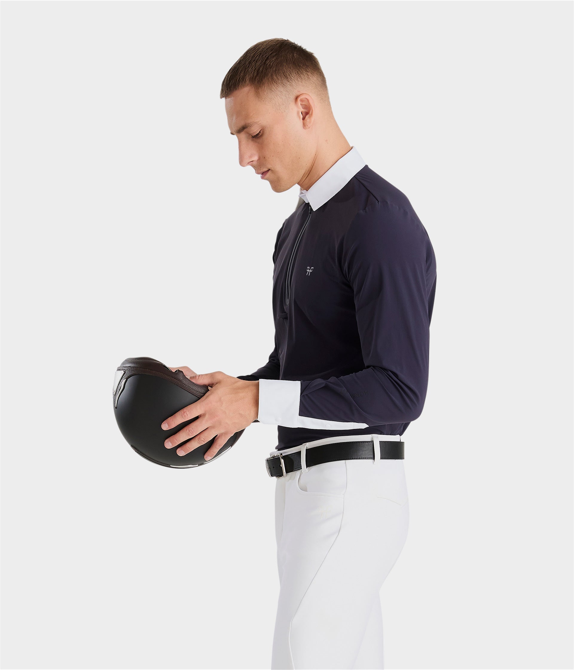 Camisas técnicas Aeris Men's manga larga Competition Riding Shirt Horse Pilot para equitación - vista 11