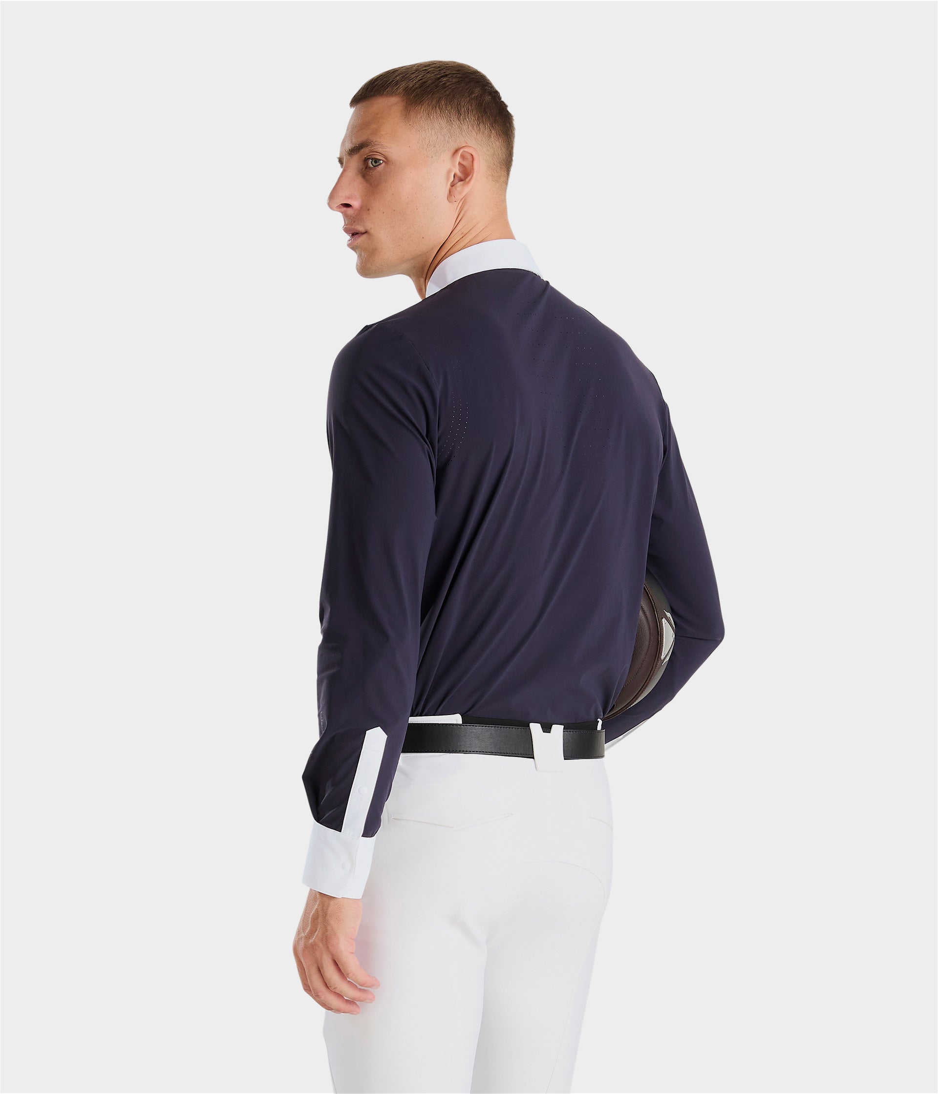 Camisas técnicas Aeris Men's manga larga Competition Riding Shirt Horse Pilot para equitación - vista 12