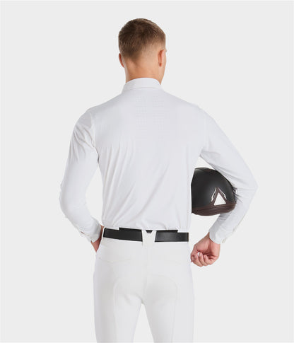 Camisas técnicas Aeris Men's manga larga Competition Riding Shirt Horse Pilot para equitación - vista 5
