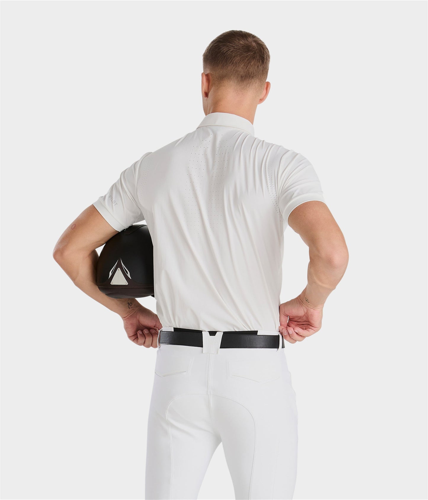 Camisas técnicas Aeris Men's manga corta Competition Riding Shirt Horse Pilot para equitación - vista 5
