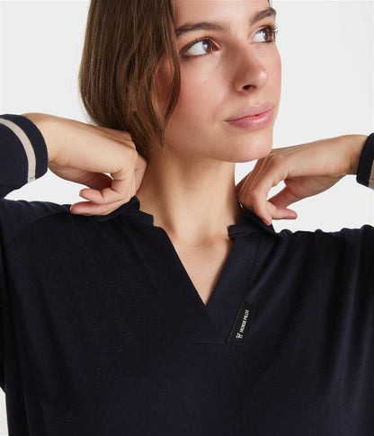 Women's Merino Wool Polo Shirt for Horse Riding Horse Pilot para equitación - vista 4