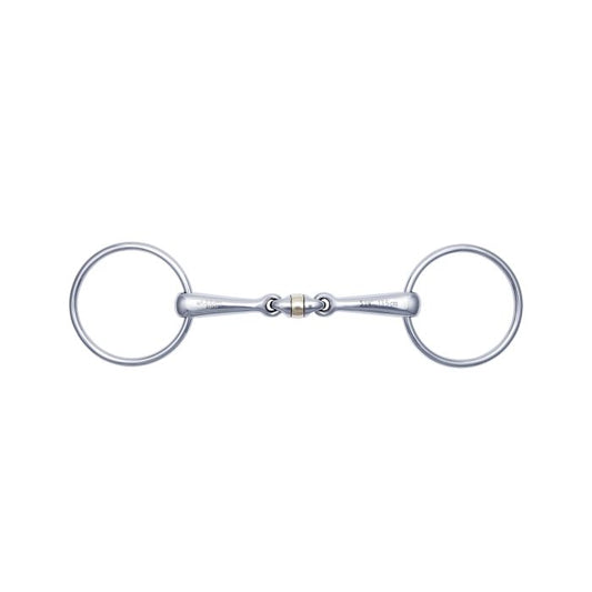 Embocaduras Filetes Stübben Soft-Roll Bit double broken para equitación