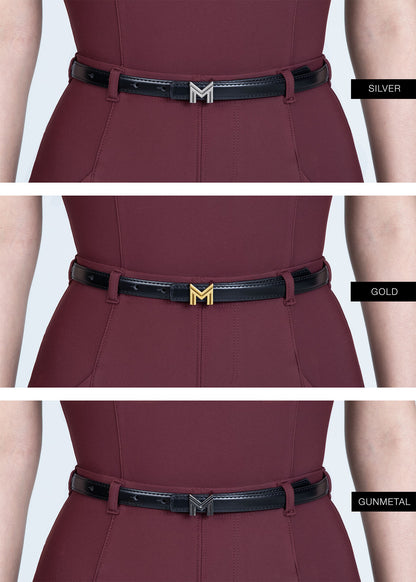 Mallas Maximilian Equestrian Halo leggings de equitación + Belt (Rosewood) para equitación - vista 10