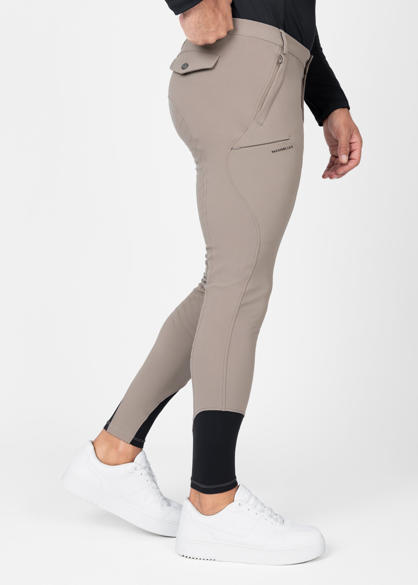Producto ecuestre Maximilian Equestrian Vector Breeches (Taupe) detalle 6