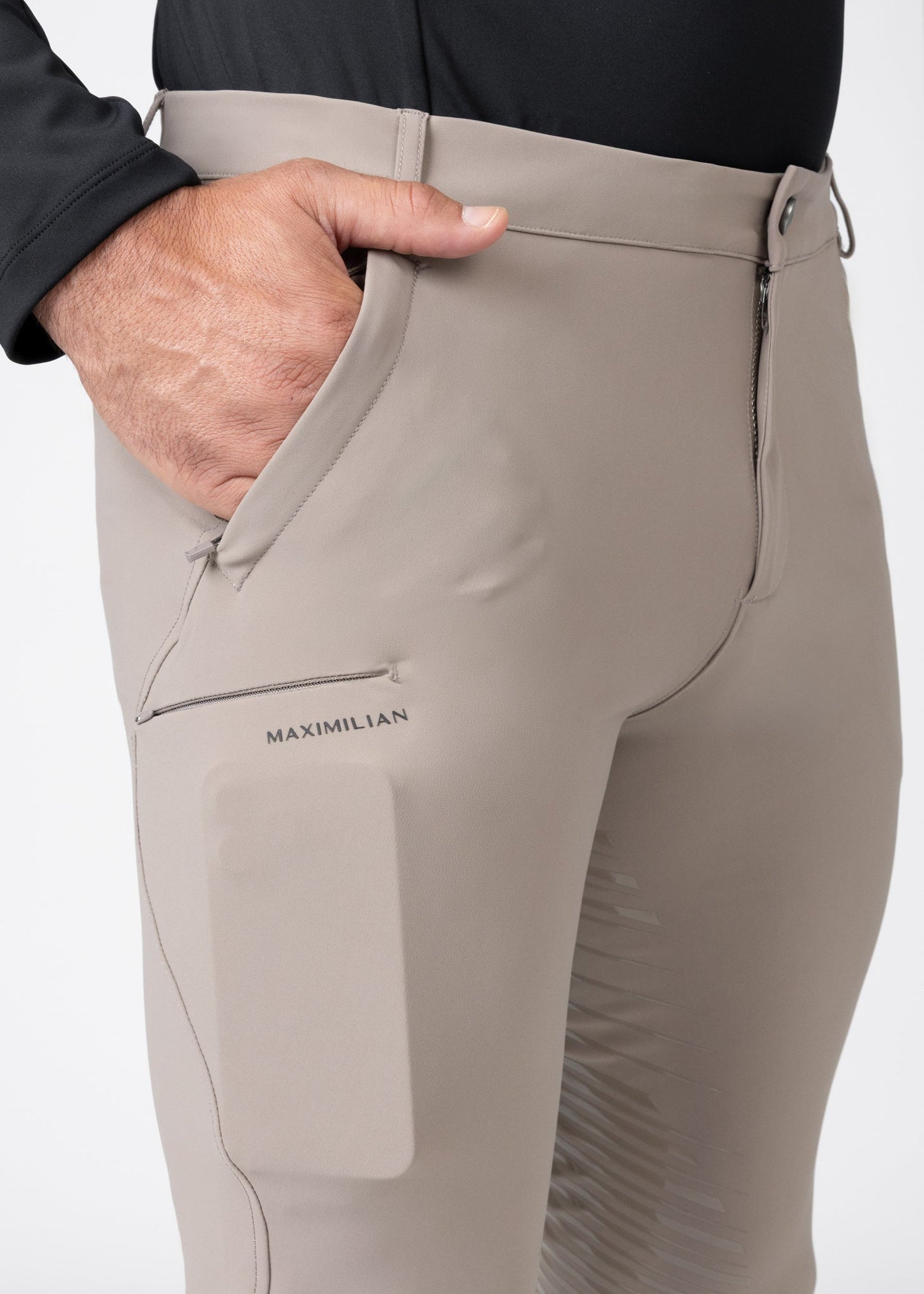 Producto ecuestre Maximilian Equestrian Vector Breeches (Taupe) detalle 7
