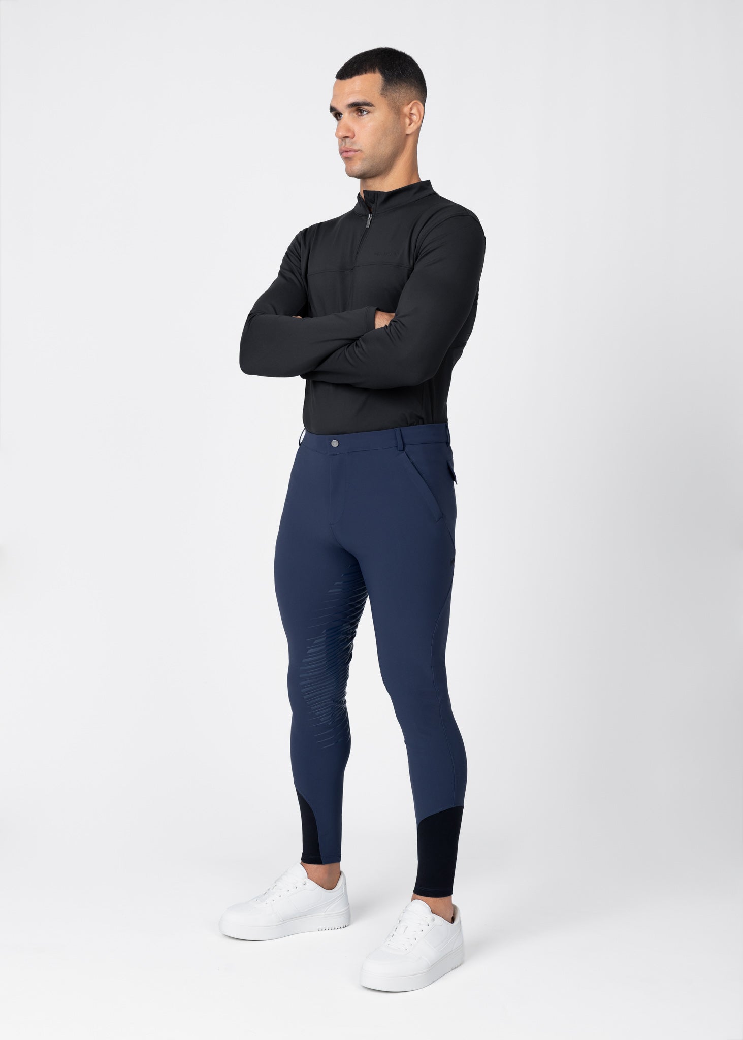 Producto ecuestre Maximilian Equestrian Vector Breeches (Navy) detalle 8