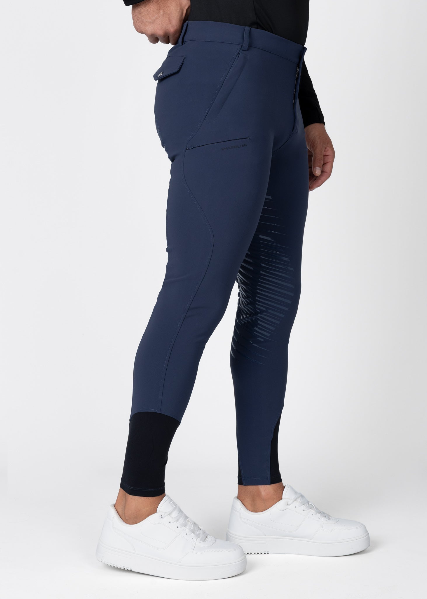 Producto ecuestre Maximilian Equestrian Vector Breeches (Navy) detalle 4