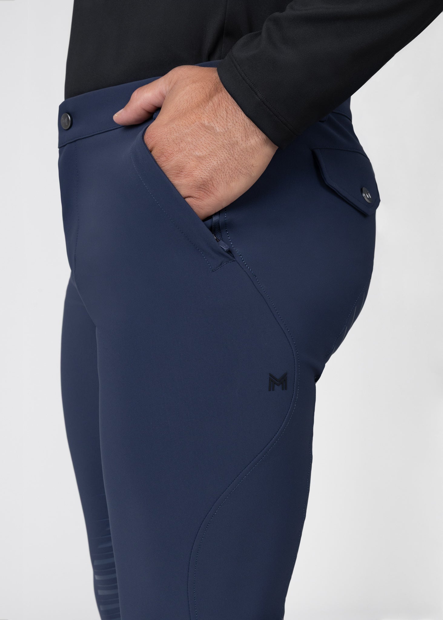 Producto ecuestre Maximilian Equestrian Vector Breeches (Navy) detalle 7