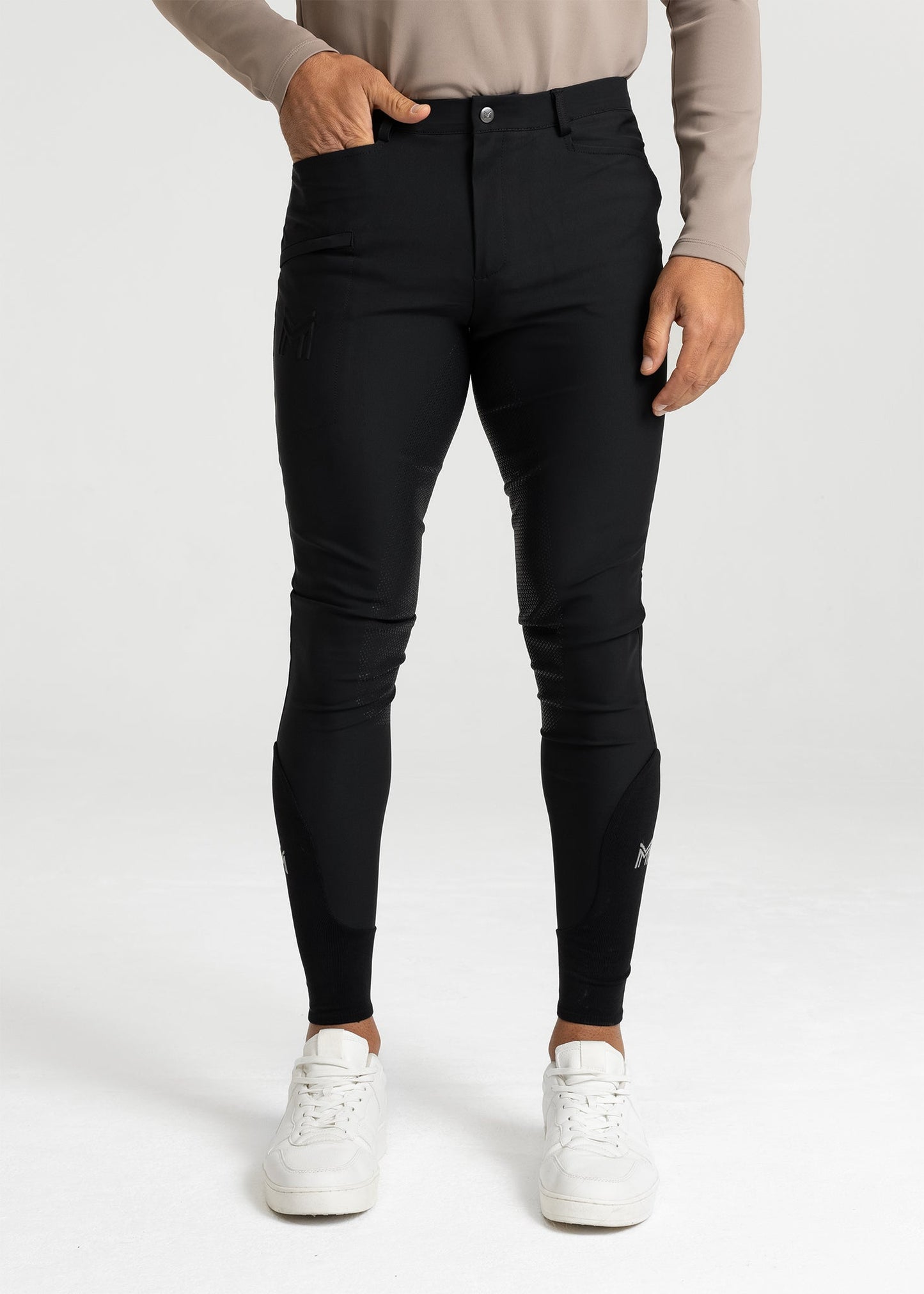 Producto ecuestre Maximilian Equestrian Motion Breeches (Black) detalle 2
