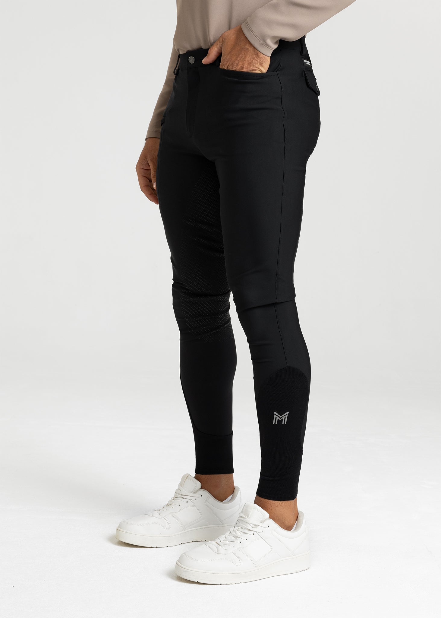 Producto ecuestre Maximilian Equestrian Motion Breeches (Black) detalle 3