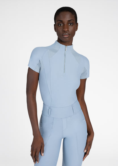 Base Layer Frame Manga Corta Maximilian Aqua