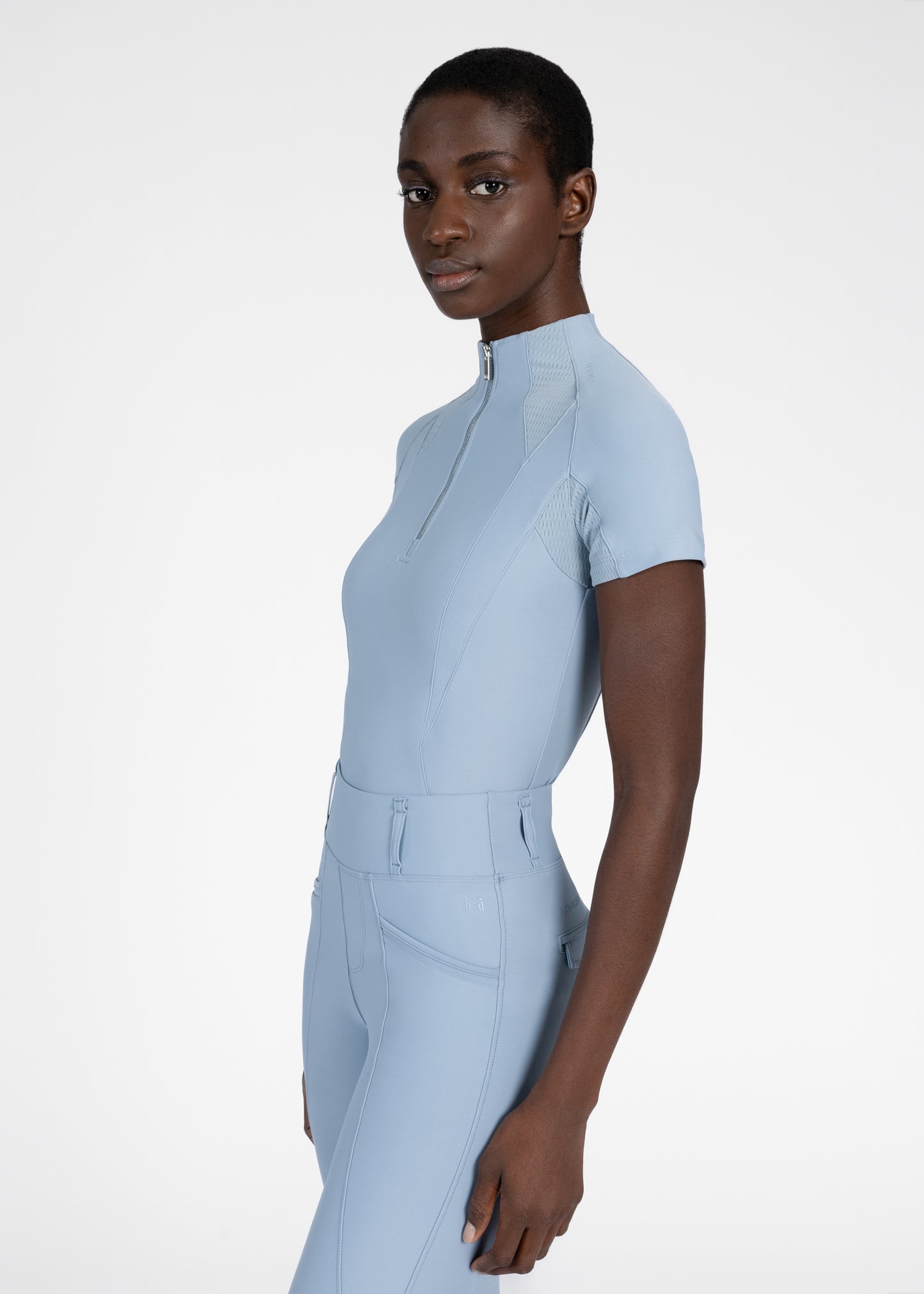 Base Layer Frame Manga Corta Maximilian Aqua