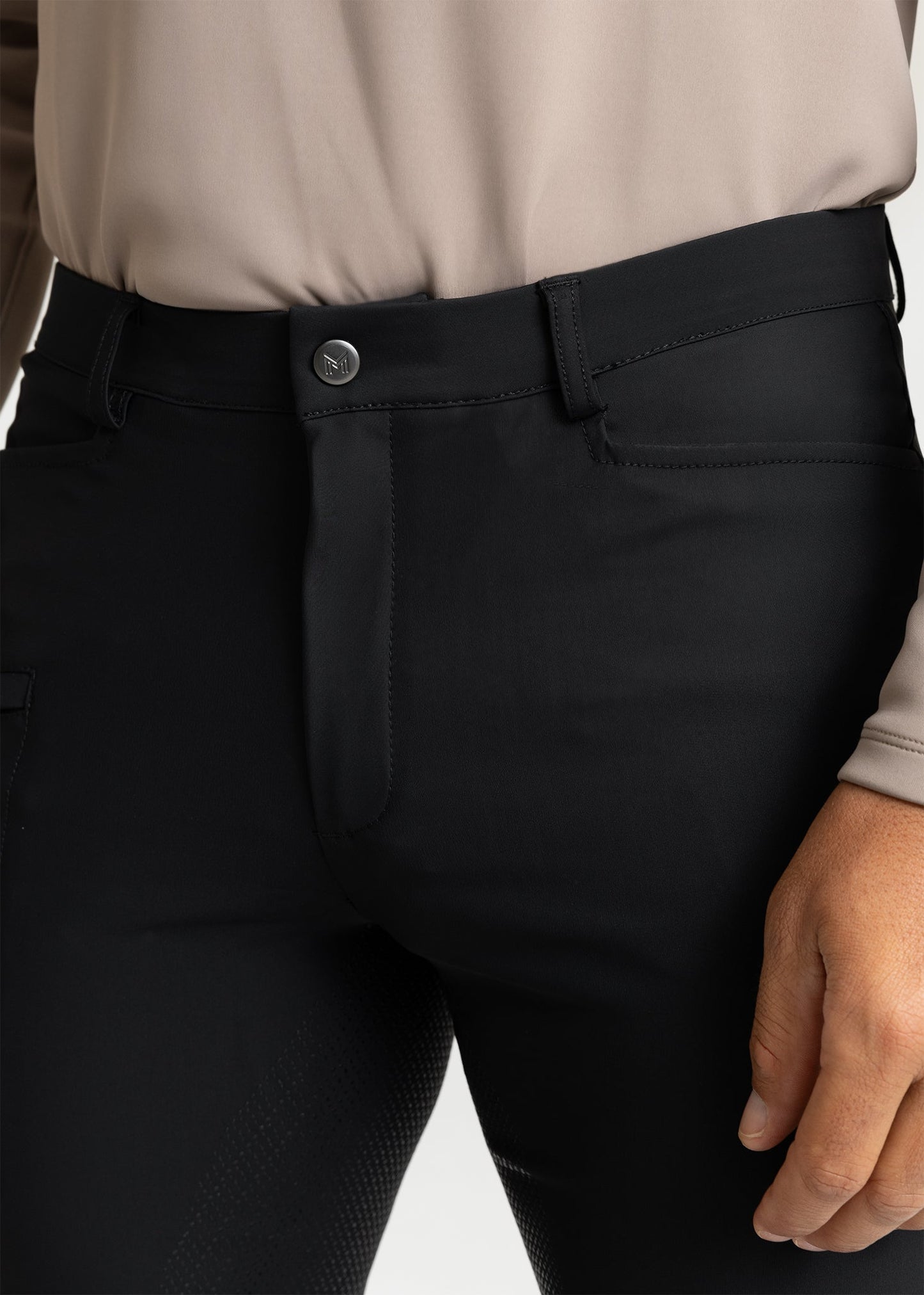 Producto ecuestre Maximilian Equestrian Motion Breeches (Black) detalle 7