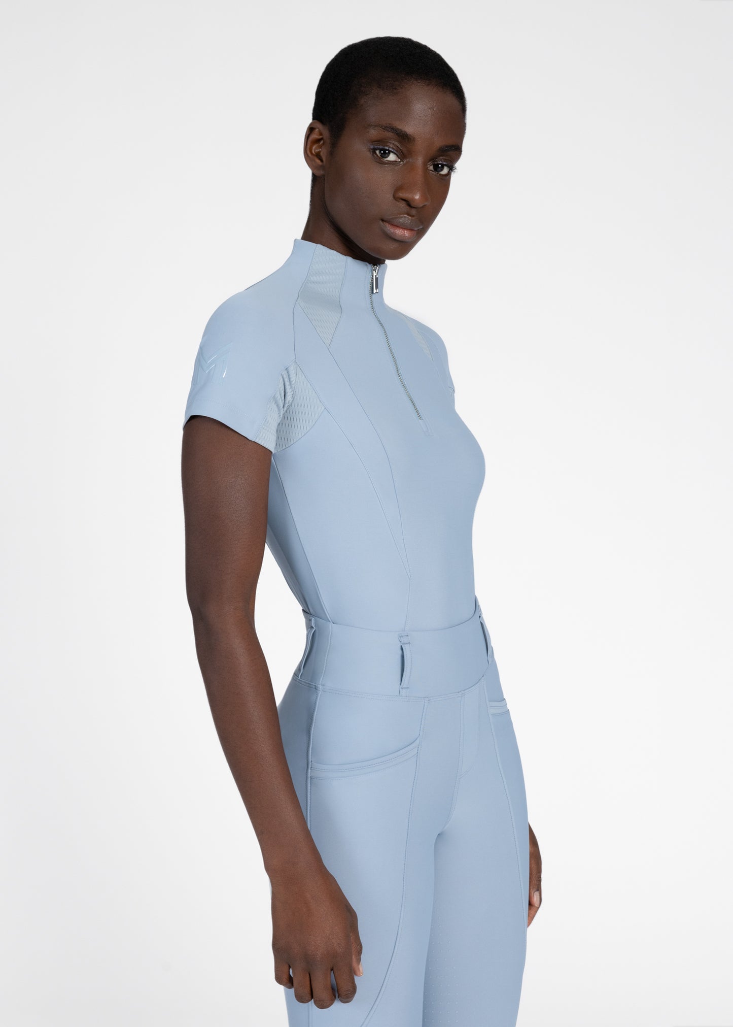 Base Layer Frame Manga Corta Maximilian Aqua