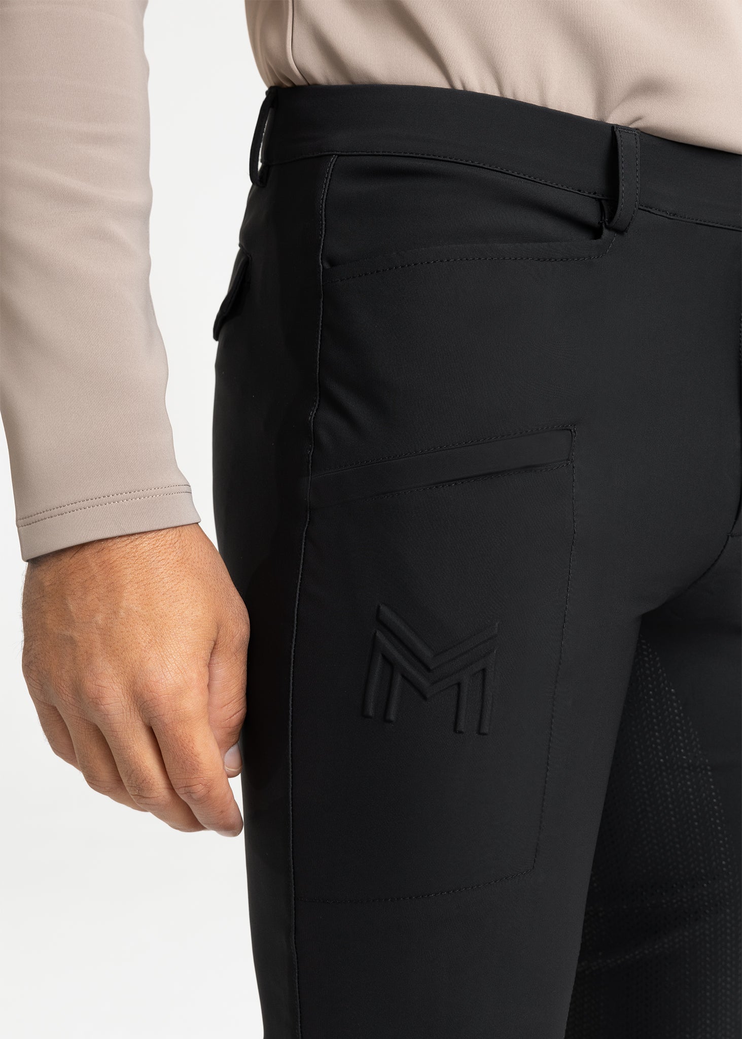 Producto ecuestre Maximilian Equestrian Motion Breeches (Black) detalle 8
