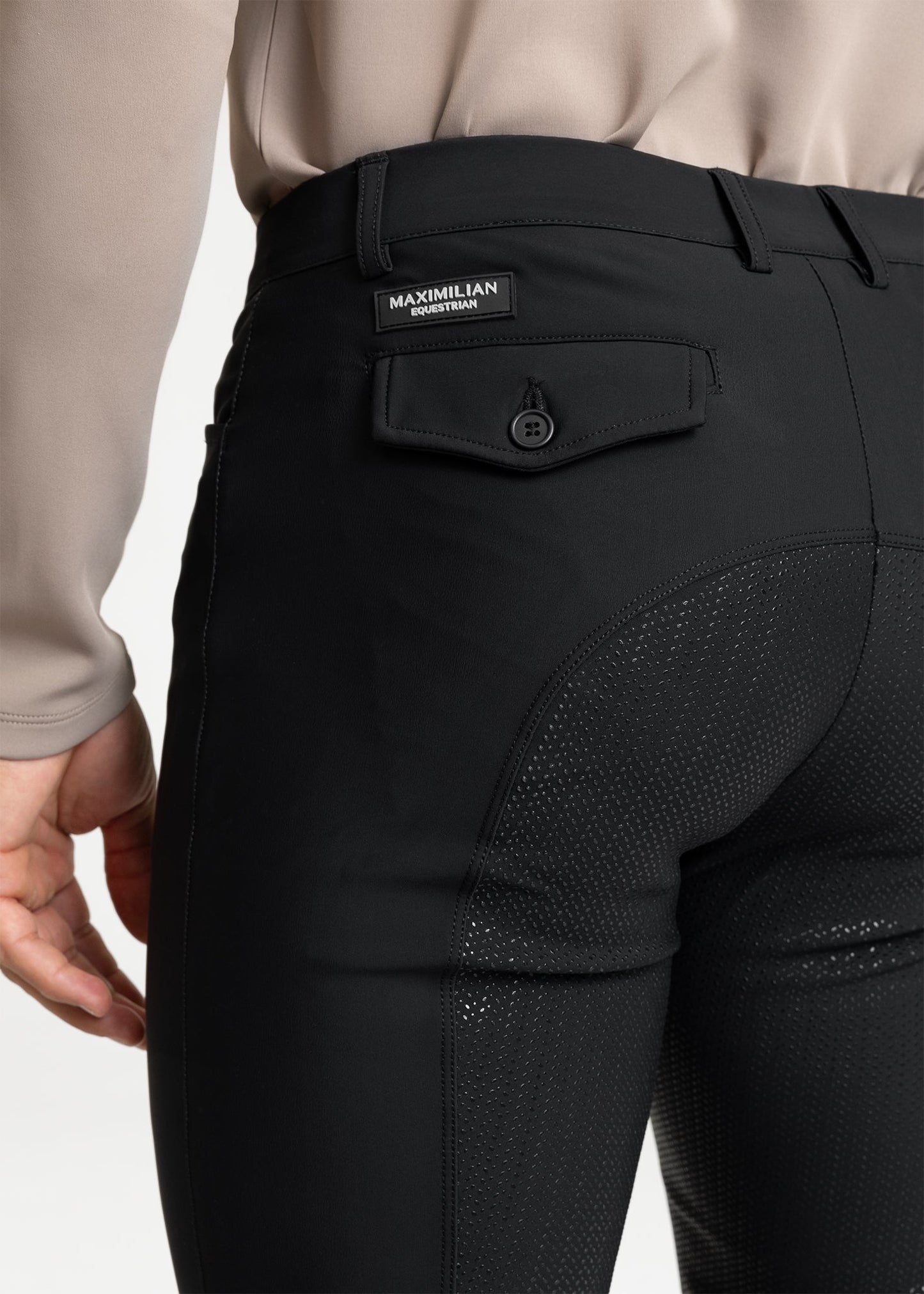 Producto ecuestre Maximilian Equestrian Motion Breeches (Black) detalle 6