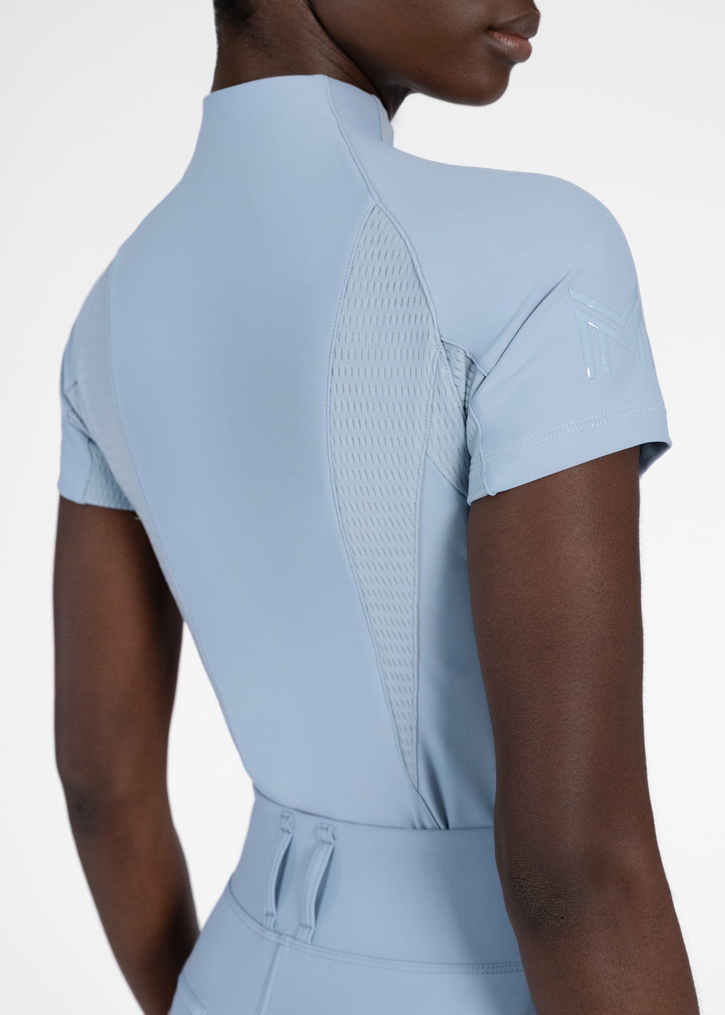 Base Layer Frame Manga Corta Maximilian Aqua