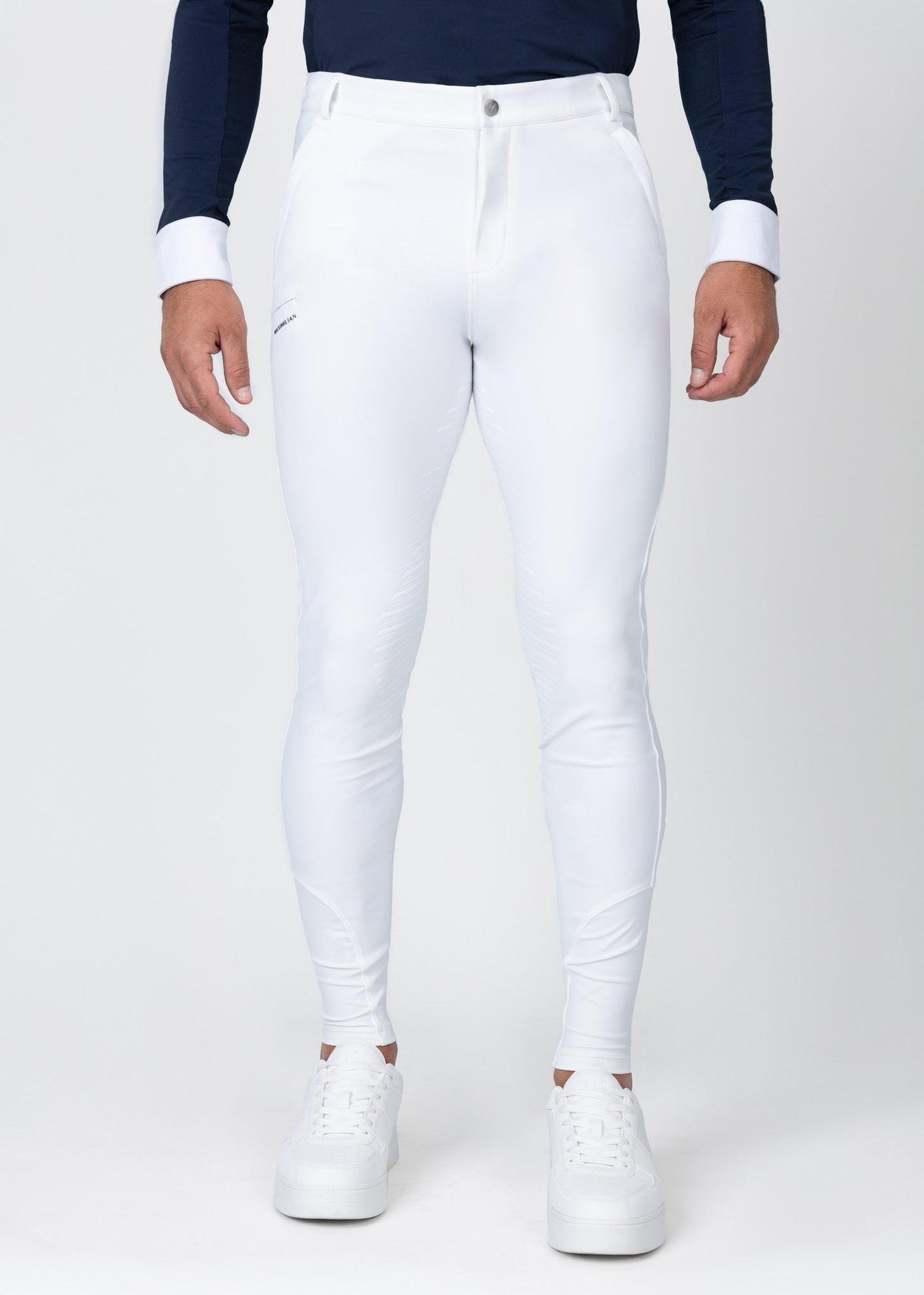 Producto ecuestre Maximilian Equestrian Vector Breeches (White) detalle 2
