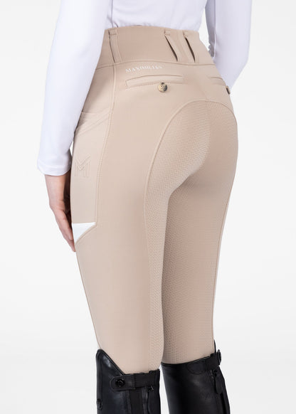 Mallas Maximilian Equestrian YR Tech leggings de equitación (Beige) para equitación - vista 5