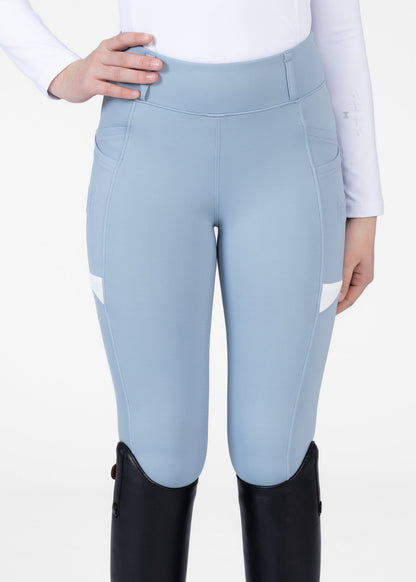 Producto ecuestre Maximilian Equestrian YR Tech Riding Leggings (Aqua) detalle 5