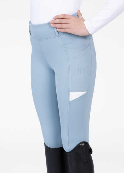 Producto ecuestre Maximilian Equestrian YR Tech Riding Leggings (Aqua) detalle 3