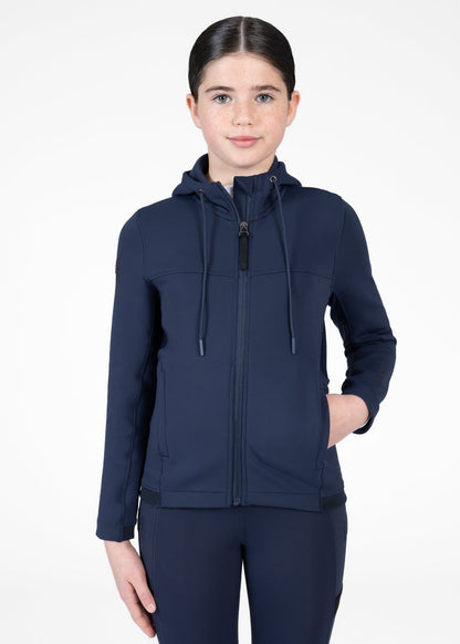 Producto ecuestre Maximilian Equestrian YR Club Zip Hoodie (Navy) detalle 2