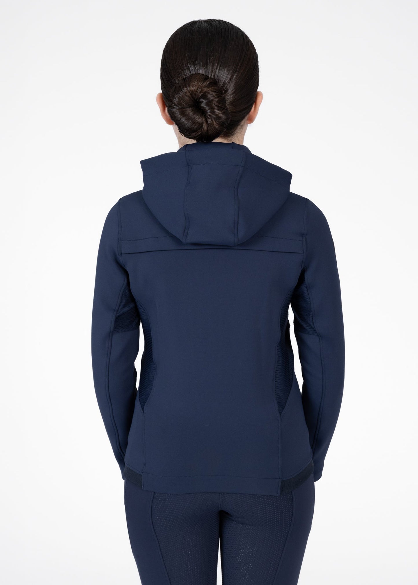 Producto ecuestre Maximilian Equestrian YR Club Zip Hoodie (Navy) detalle 5