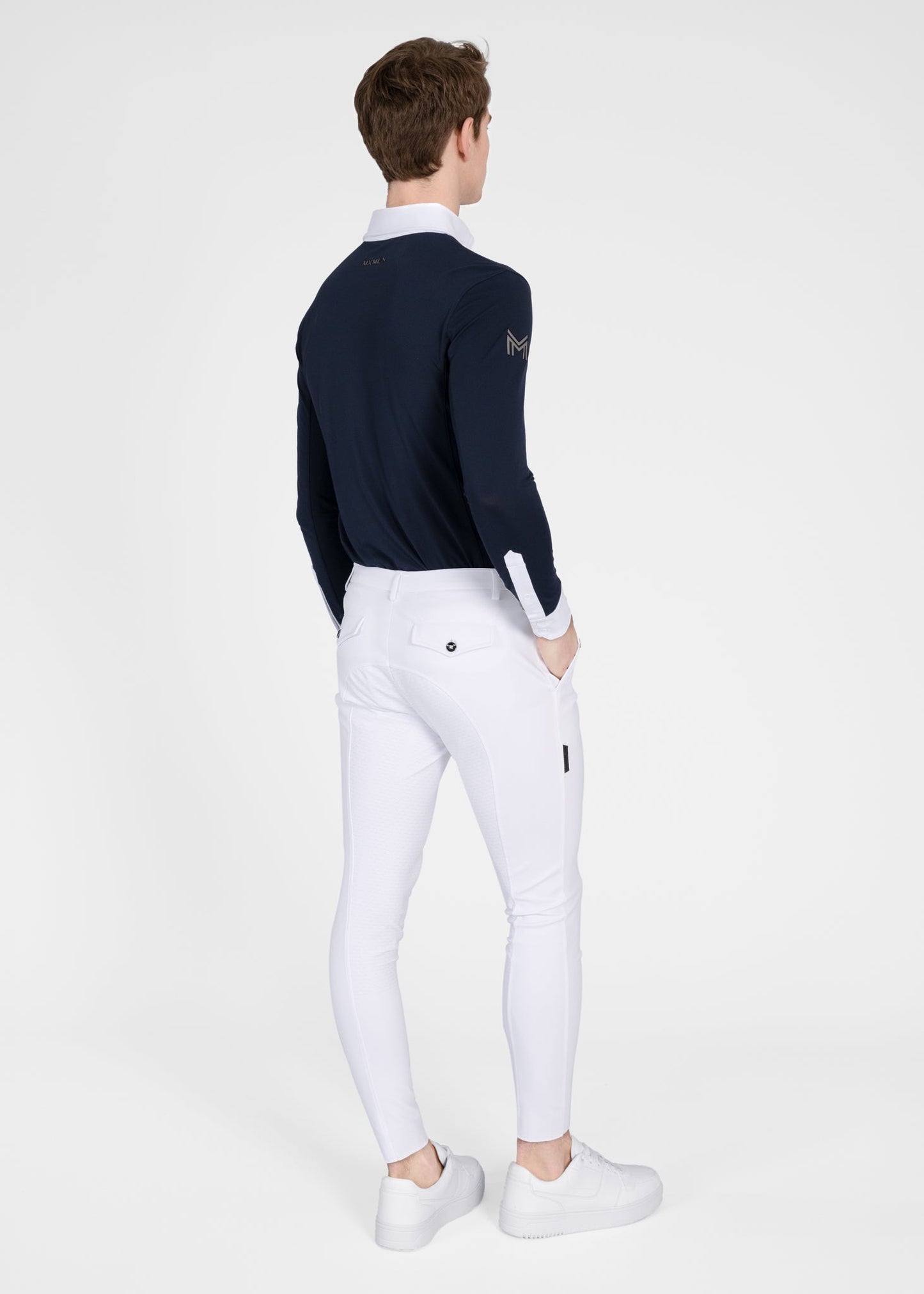 Camiseta técnica Maximilian Equestrian Focus Long Sleeve Competition Shirt detalle 9