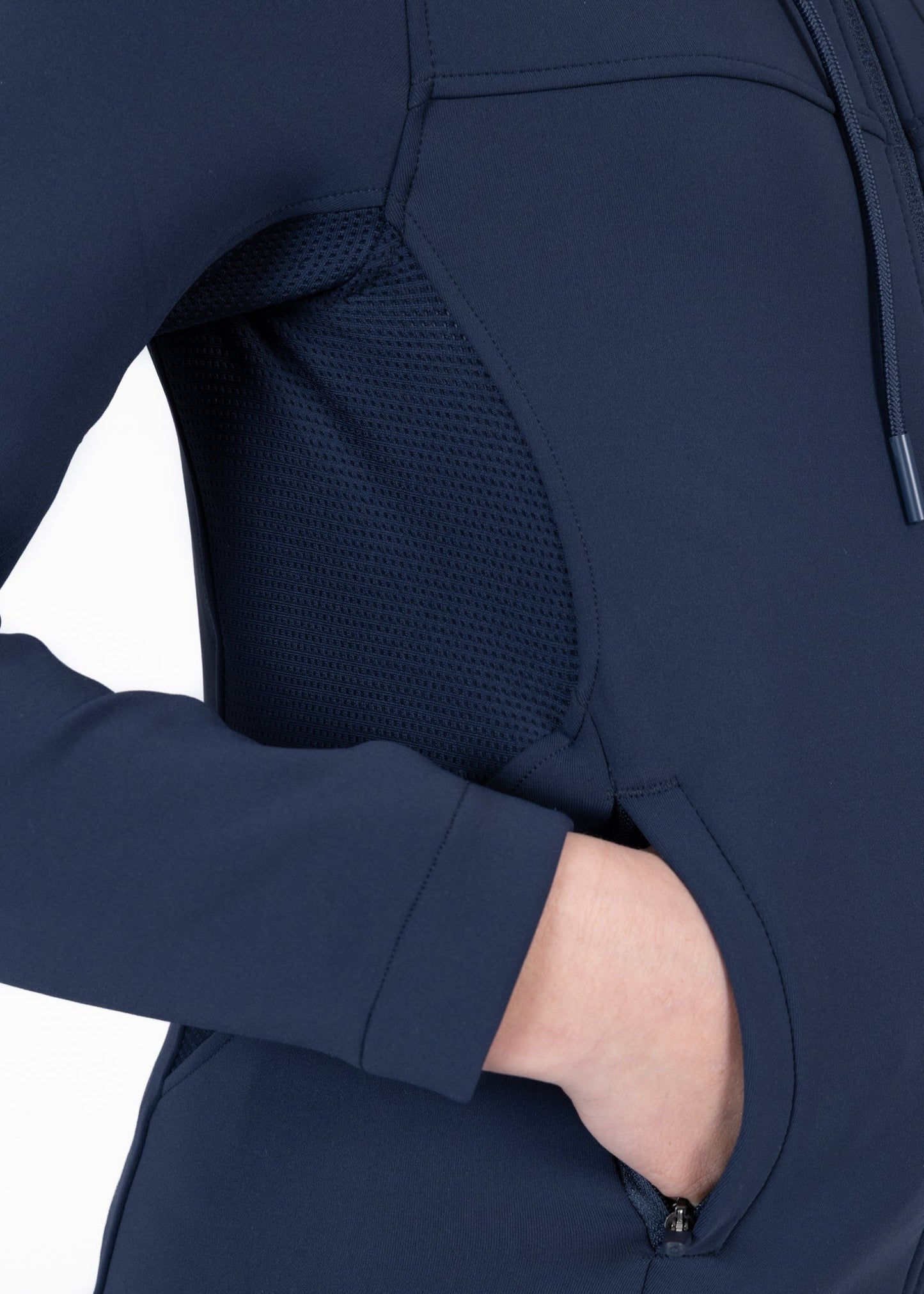 Producto ecuestre Maximilian Equestrian YR Club Zip Hoodie (Navy) detalle 9