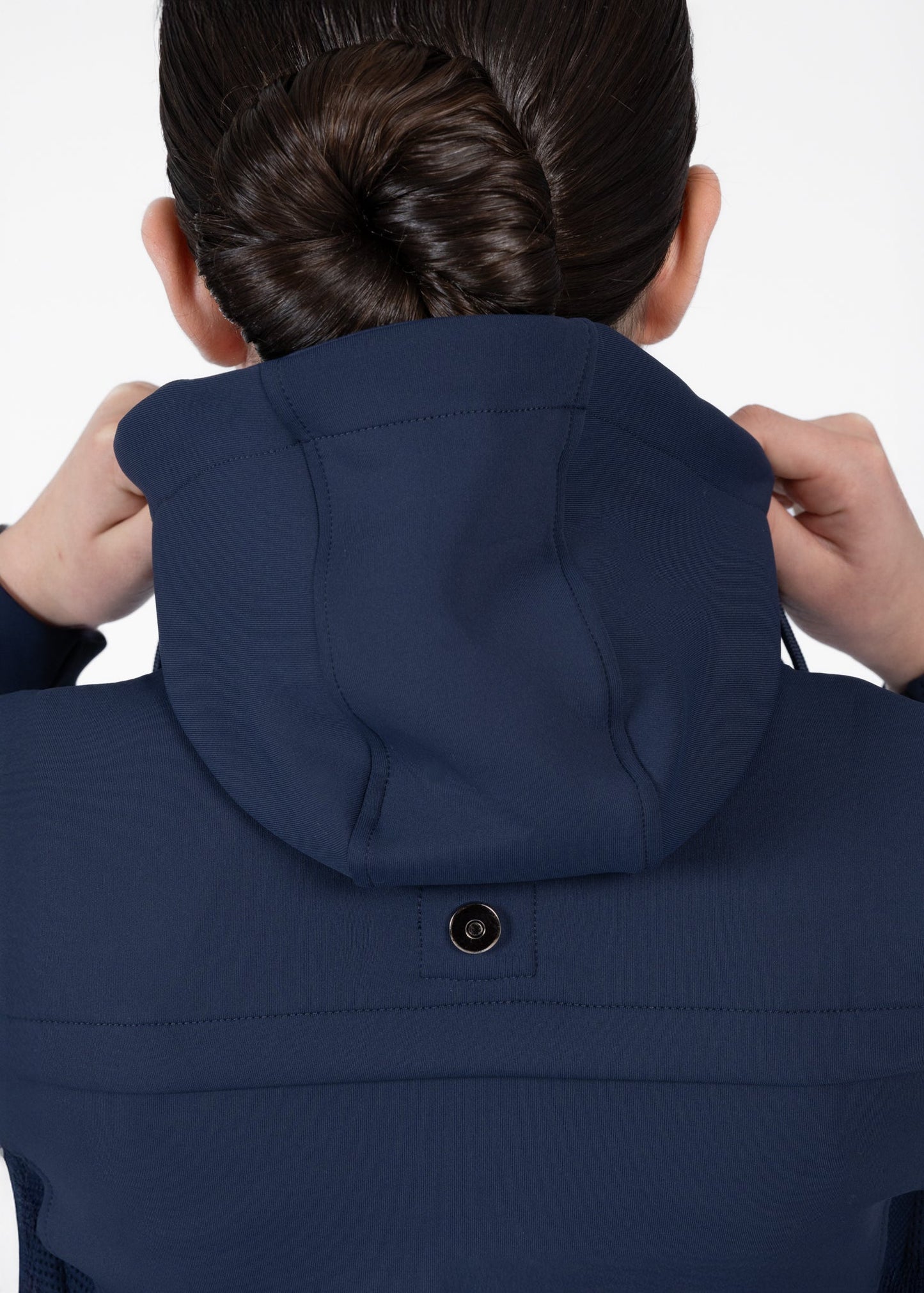 Producto ecuestre Maximilian Equestrian YR Club Zip Hoodie (Navy) detalle 7