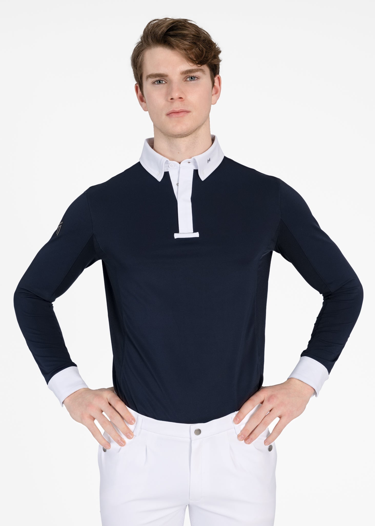 Camiseta técnica Maximilian Equestrian Focus Long Sleeve Competition Shirt vista principal