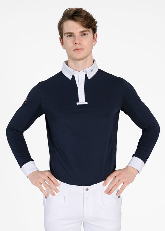 Maximilian Equestrian Focus camiseta de competición manga larga para equitación