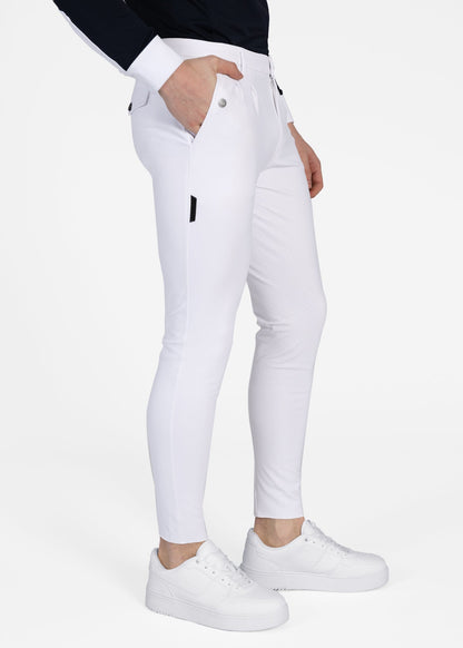 Producto ecuestre Maximilian Equestrian Founder Breeches (White) detalle 4