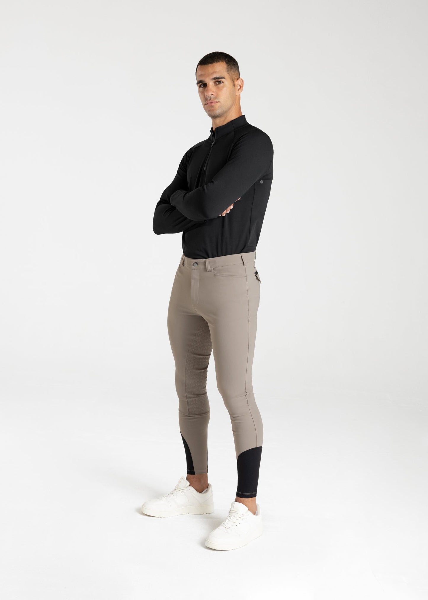Producto ecuestre Maximilian Equestrian Performance Breeches (Taupe) detalle 10