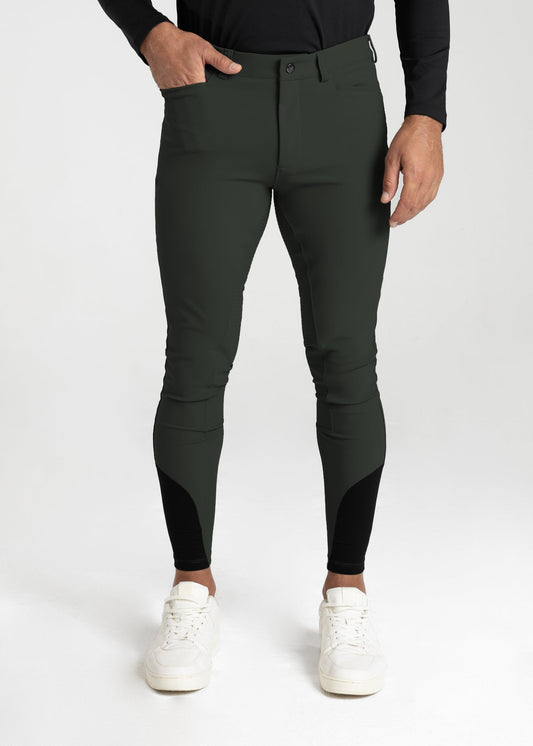 Pantalones Maximilian Equestrian Performance pantalón de equitación (Hunter Green) para equitación