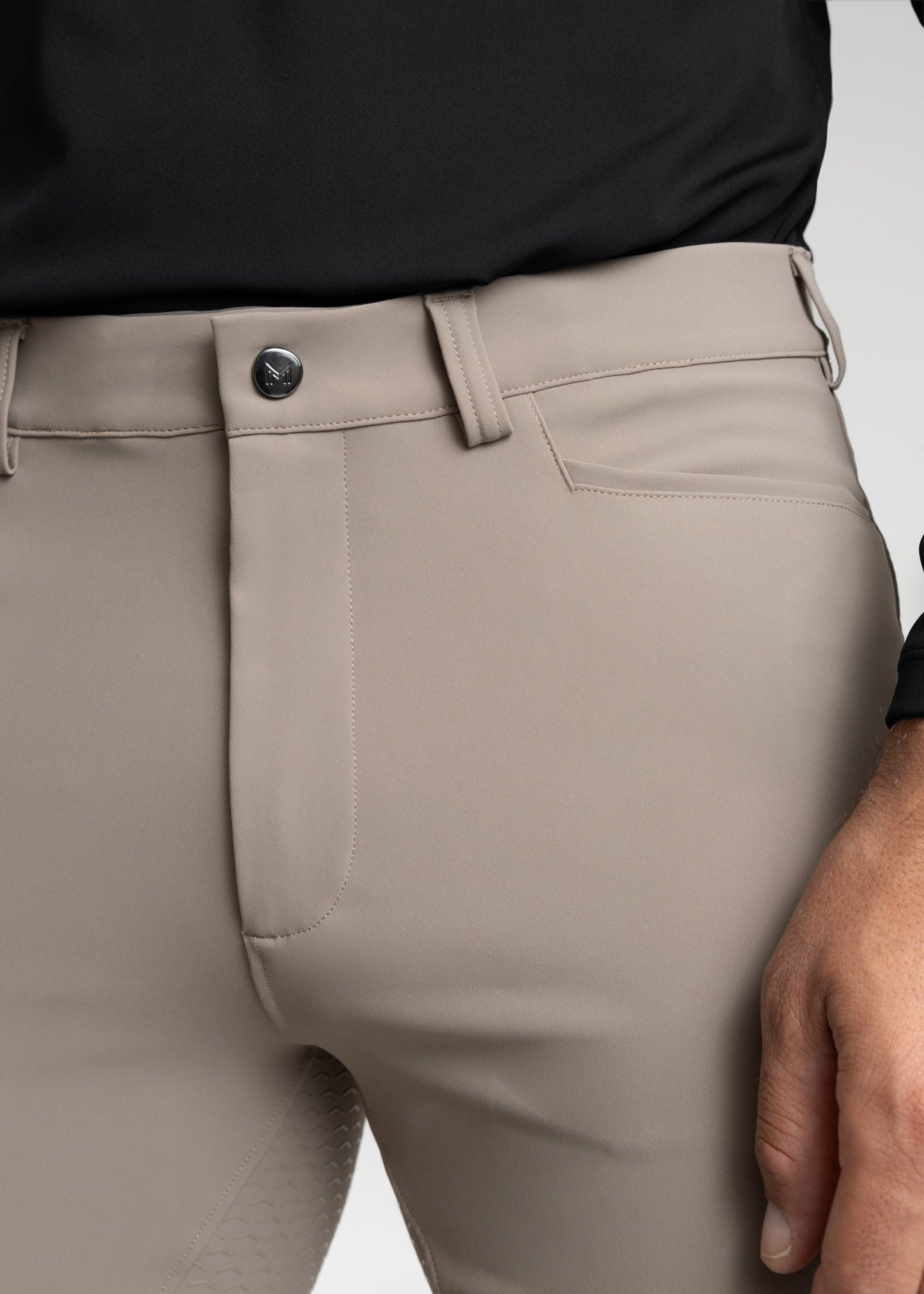 Producto ecuestre Maximilian Equestrian Performance Breeches (Taupe) detalle 7