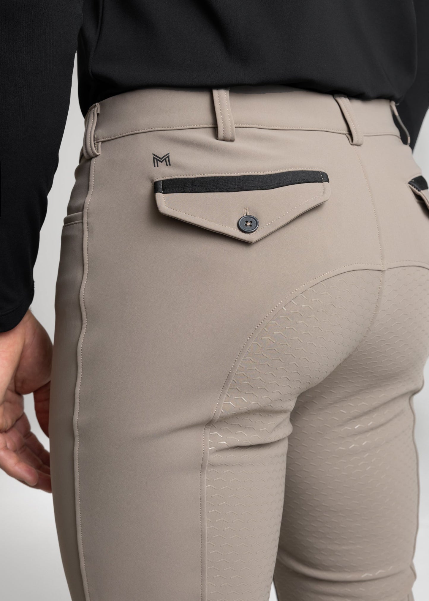 Producto ecuestre Maximilian Equestrian Performance Breeches (Taupe) detalle 8