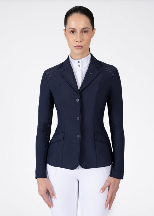 Maximilian Equestrian Aura chaqueta de concurso (Atlantic) para equitación