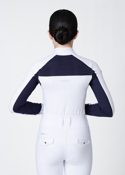 Camiseta técnica Maximilian Equestrian YR Aveen Long Sleeve Show Shirt detalle 3