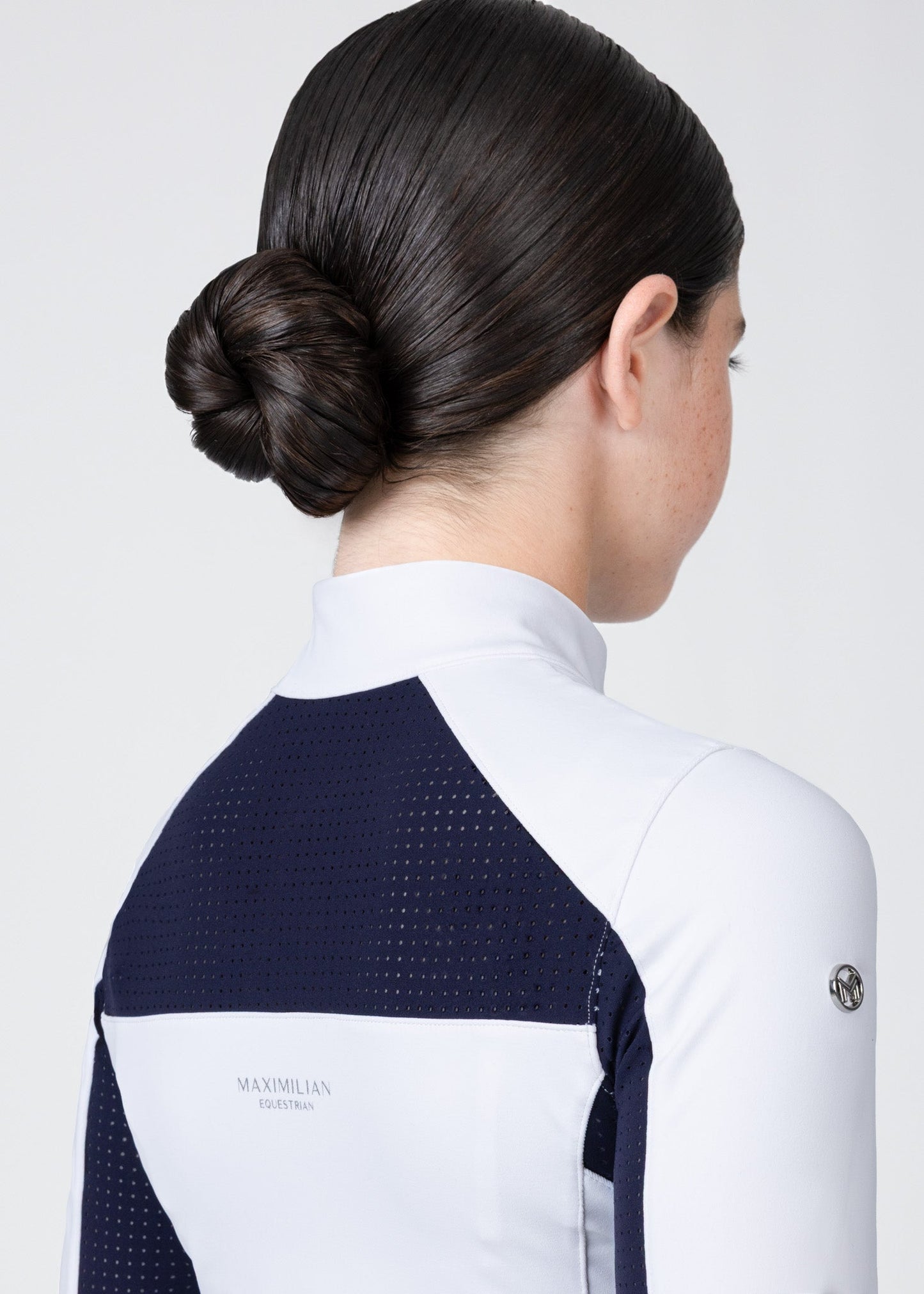 Camiseta técnica Maximilian Equestrian YR Aveen Long Sleeve Show Shirt detalle 6