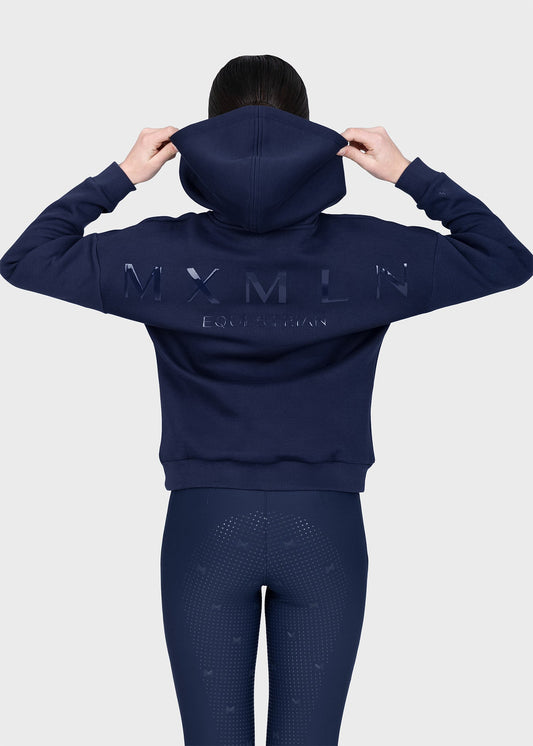 Accesorio ecuestre Maximilian Equestrian YR Icon Oversized Hoodie (Navy) para equitación