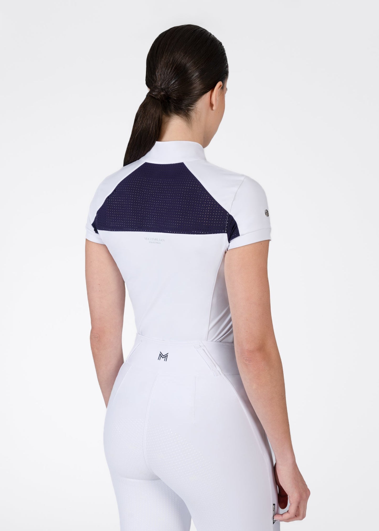 Camiseta técnica Maximilian Equestrian Aveen Short Sleeve Show Shirt detalle 4