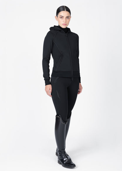Producto ecuestre Maximilian Equestrian Arctic Zip Hoodie (Black) detalle 11