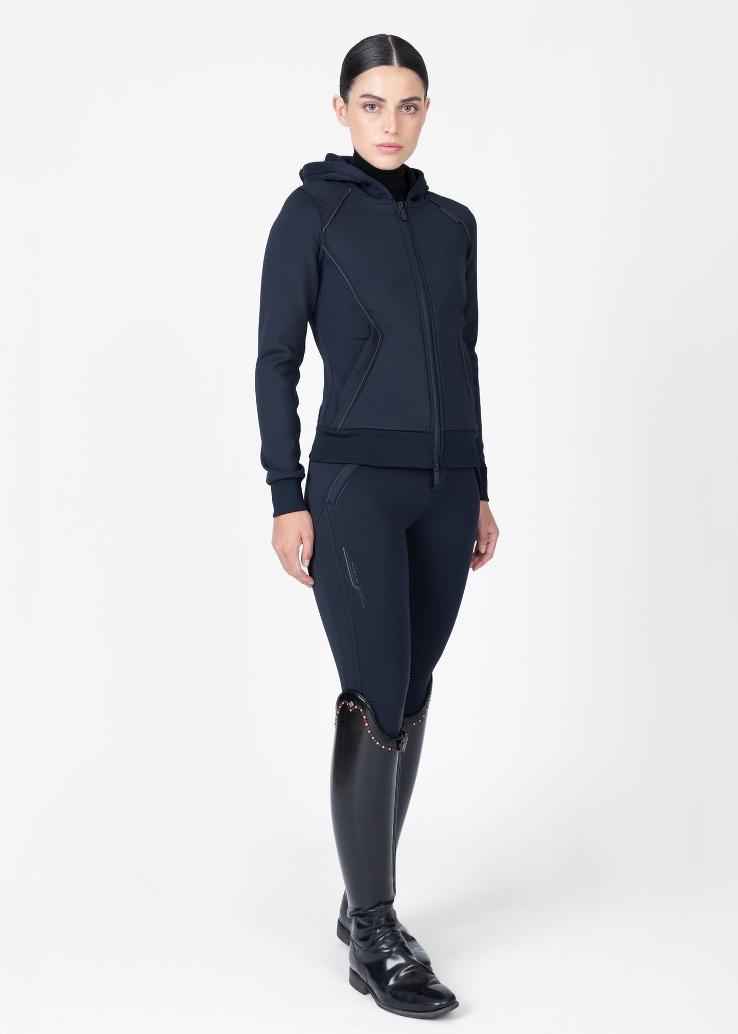 Producto ecuestre Maximilian Equestrian Arctic Zip Hoodie (Atlantic) detalle 11