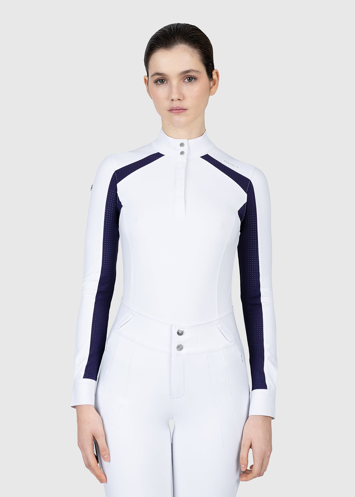 Camiseta técnica Maximilian Equestrian Aveen Long Sleeve Show Shirt detalle 6